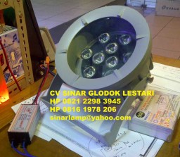 Lampu Sorot Kolam Air Mancur LED Underwater Lamp